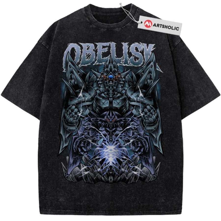 Alternative view of Obelisk the Tormentor Shirt, Anime Shirt, Vintage Tee