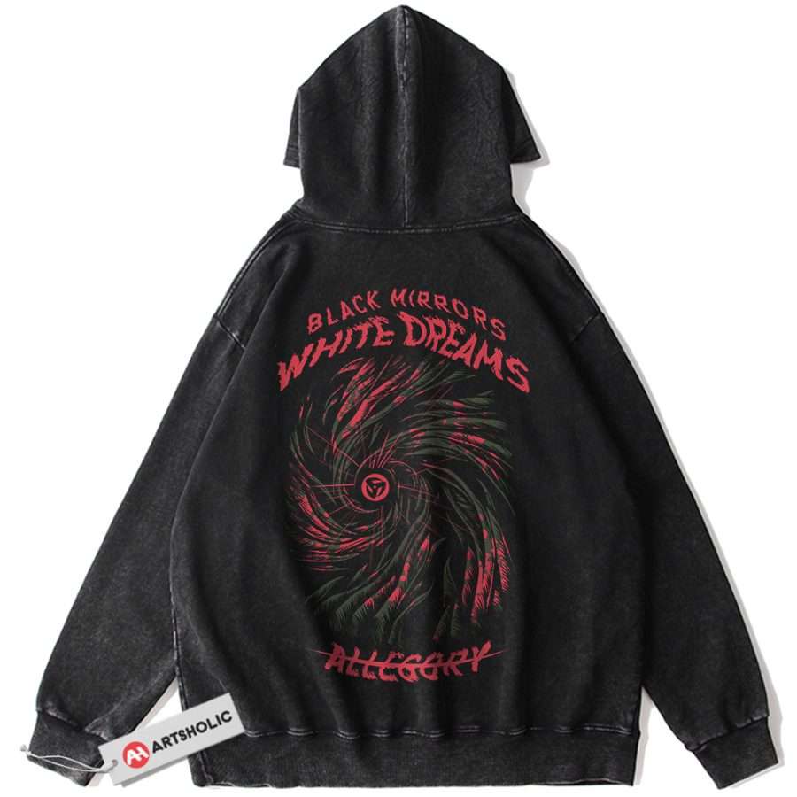 Alternative view of Obito Uchiha Hoodie, Naruto Hoodie, Anime Hoodie, Vintage Hoodie