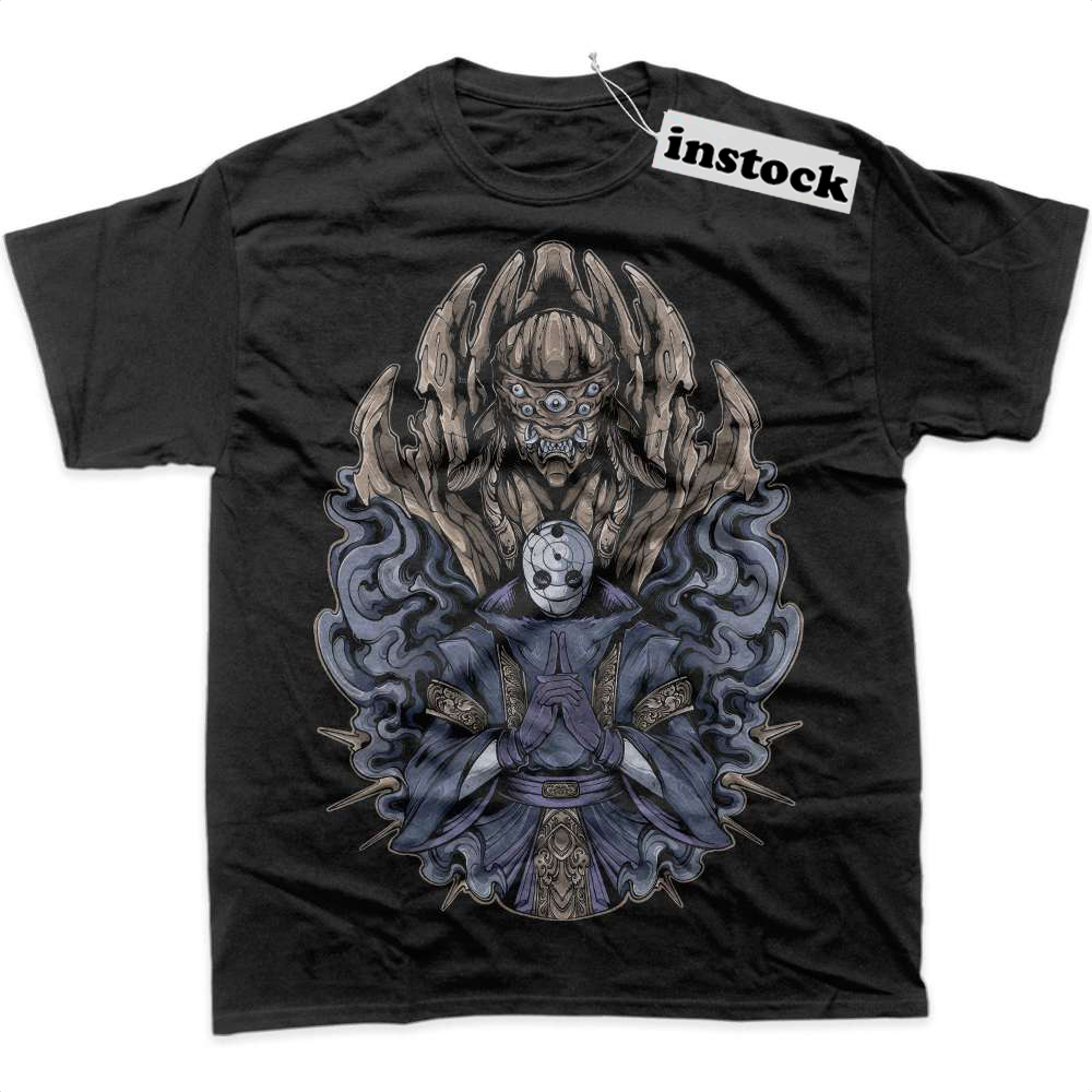 Obito Uchiha Shirt, Naruto Shirt, Anime Shirt, Graphic T-Shirt