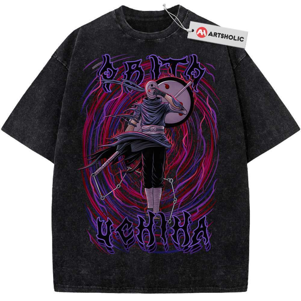 Obito Uchiha Shirt, Naruto Shirt, Anime Shirt, Vintage T-Shirt