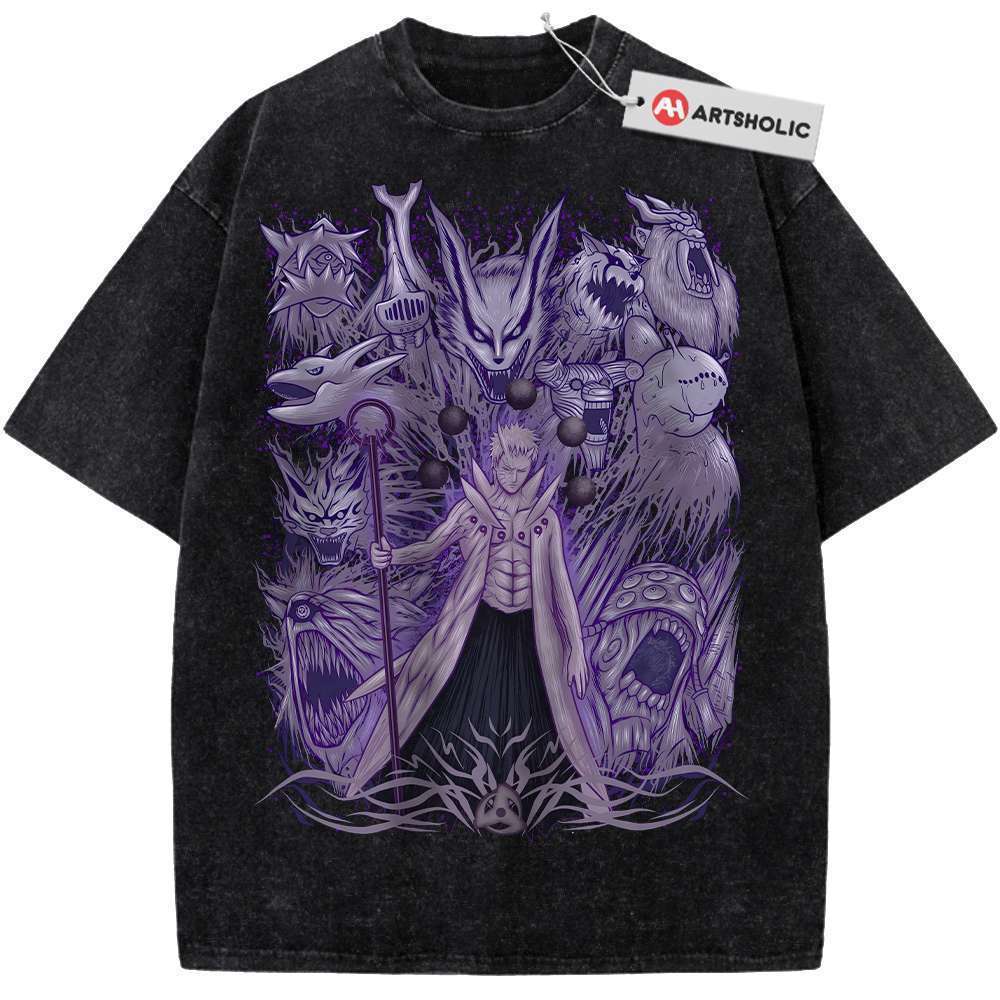 Obito Uchiha Shirt, Naruto Shirt, Anime Shirt, Vintage T-Shirt
