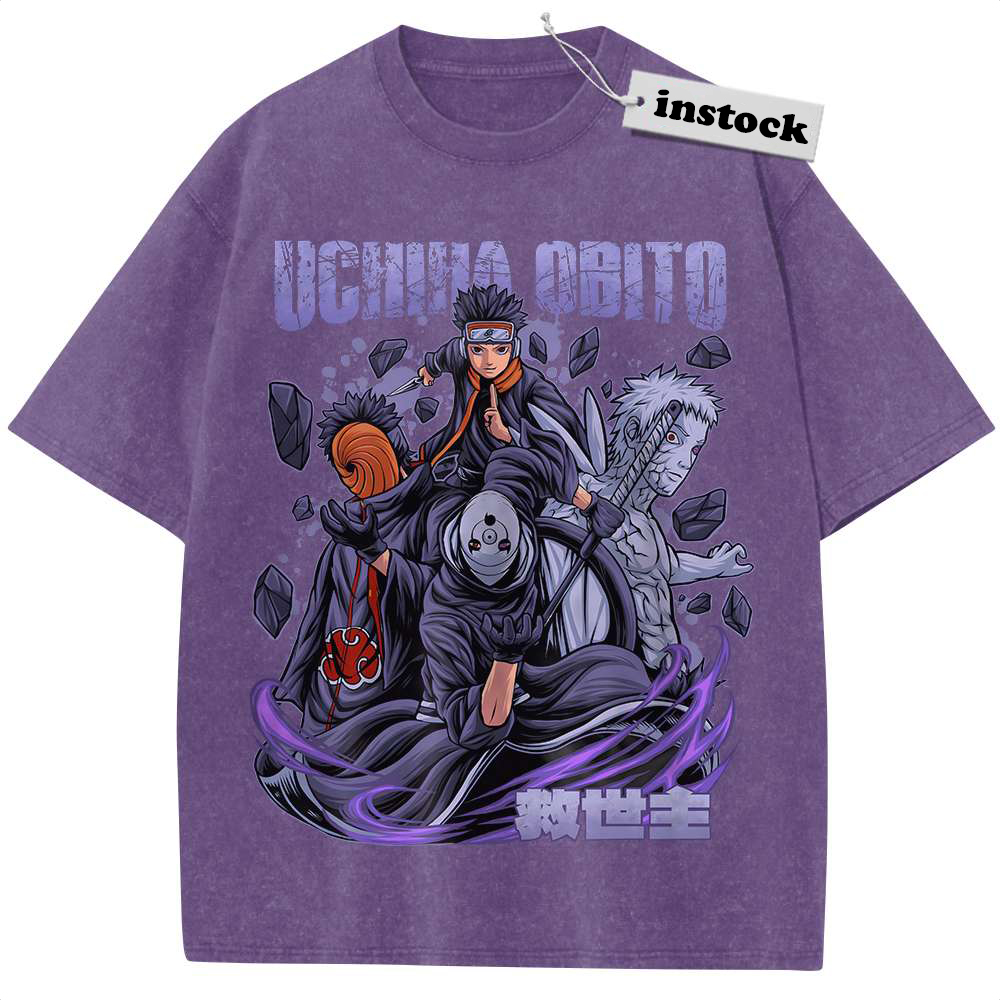Obito Uchiha Shirt, Naruto Shirt, Anime Shirt, Vintage Tee