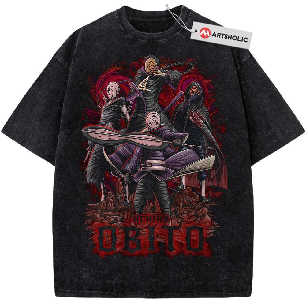 Obito Uchiha Shirt, Naruto Shirt, Anime Shirt, Vintage Tee
