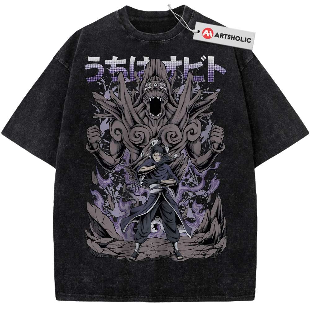 Obito Uchiha Shirt, Naruto Shirt, Anime Shirt, Vintage Tee