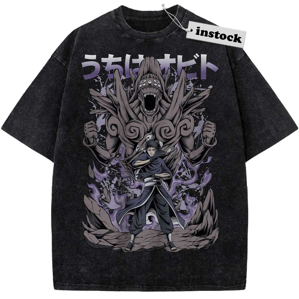 Obito Uchiha Shirt, Naruto Shirt, Anime Shirt, Vintage Tee