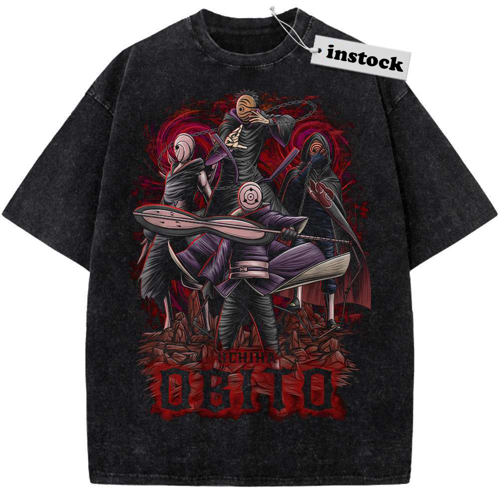 Obito Uchiha Shirt, Naruto Shirt, Anime Shirt, Vintage Tee