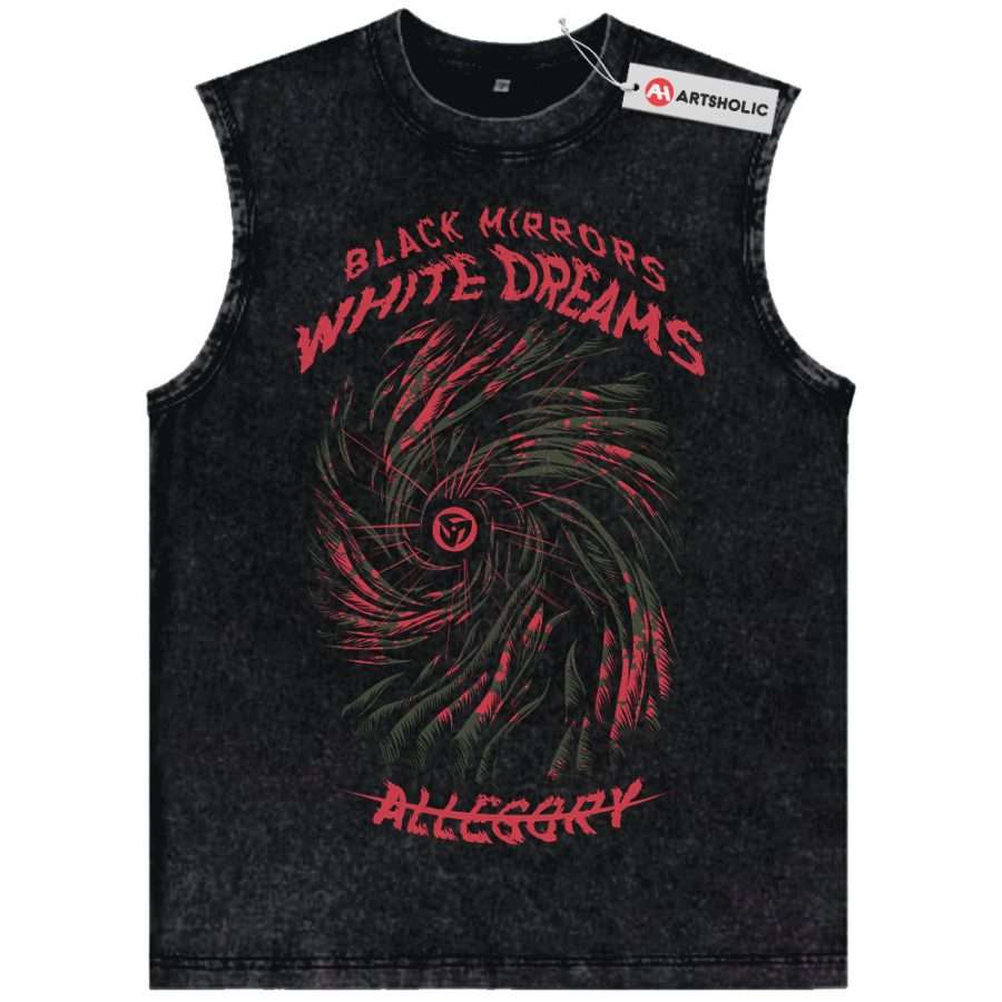 Alternative view of Obito Uchiha Tank Top, Naruto Tank Top, Anime Tank Top, Vintage Tank Top