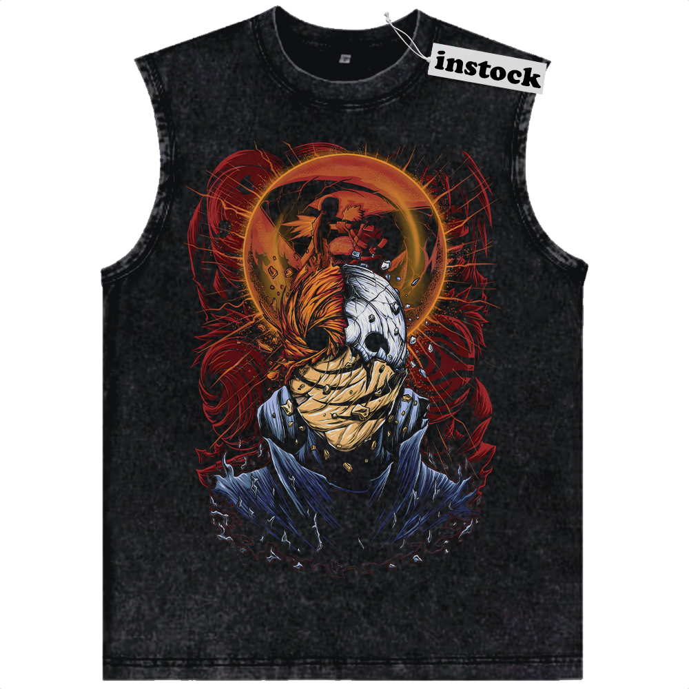 Obito Uchiha Tank Top, Naruto Tank Top, Anime Tank Top, Vintage Tank Top