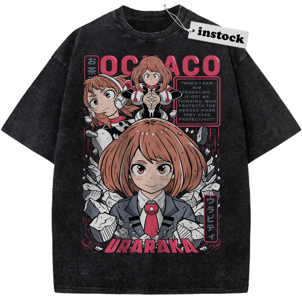 Ochaco Uraraka Shirt, MHA Shirt, Anime Shirt, Vintage Tee