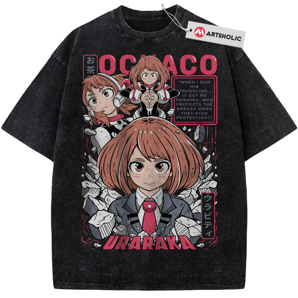 Ochaco Uraraka Shirt, MHA Shirt, Anime Shirt, Vintage Tee