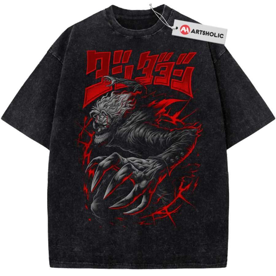 Alternative view of Okarun Shirt, Dandadan Shirt, Anime Shirt, Vintage T-Shirt