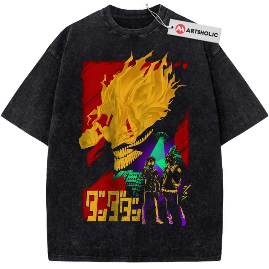 Alternative view of Okarun Shirt, Dandadan Shirt, Anime Shirt, Vintage T-Shirt