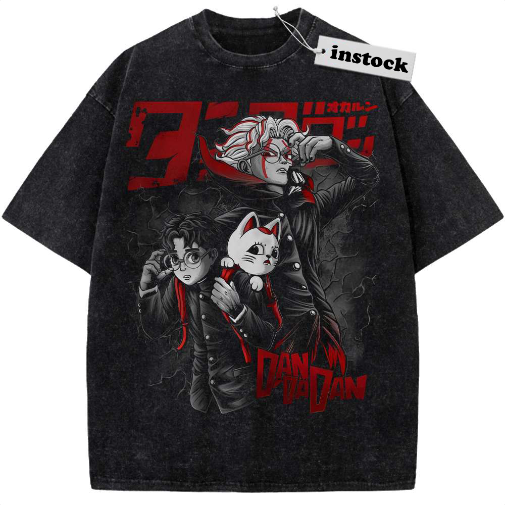 Okarun Shirt, Ken Takakura Shirt, Dandadan Shirt, Anime Shirt, Vintage Tee
