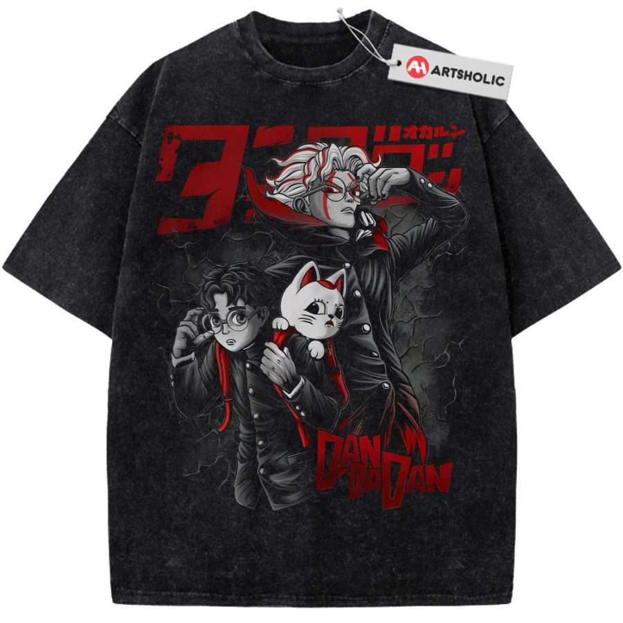 Alternative view of Okarun Shirt, Ken Takakura Shirt, Dandadan Shirt, Anime Shirt, Vintage Tee