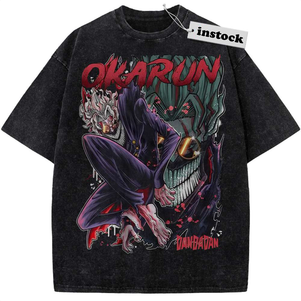 Okarun Shirt, Ken Takakura Shirt, Dandadan Shirt, Anime Shirt, Vintage Tee