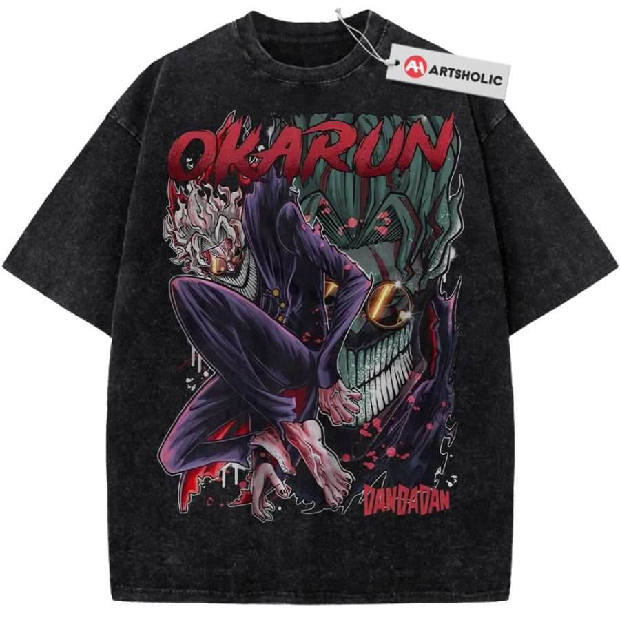 Alternative view of Okarun Shirt, Ken Takakura Shirt, Dandadan Shirt, Anime Shirt, Vintage Tee
