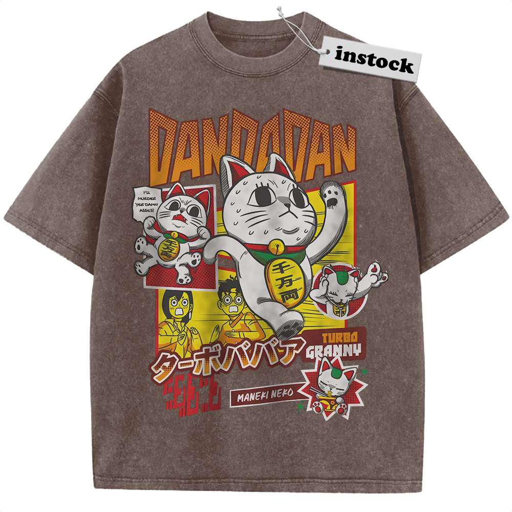Okarun Shirt, Ken Takakura Shirt, Momo Ayase Shirt, Turbo Granny Shirt, Dandadan Shirt, Anime Shirt, Vintage Tee