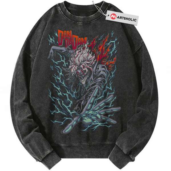 Okarun Sweatshirt, Dandadan Sweatshirt, Anime Sweatshirt, Vintage Sweatshirt