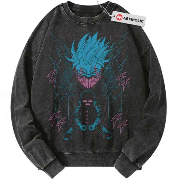 Okarun Sweatshirt, Ken Takakura Sweatshirt, Dandadan Sweatshirt, Anime Sweatshirt, Vintage Sweater