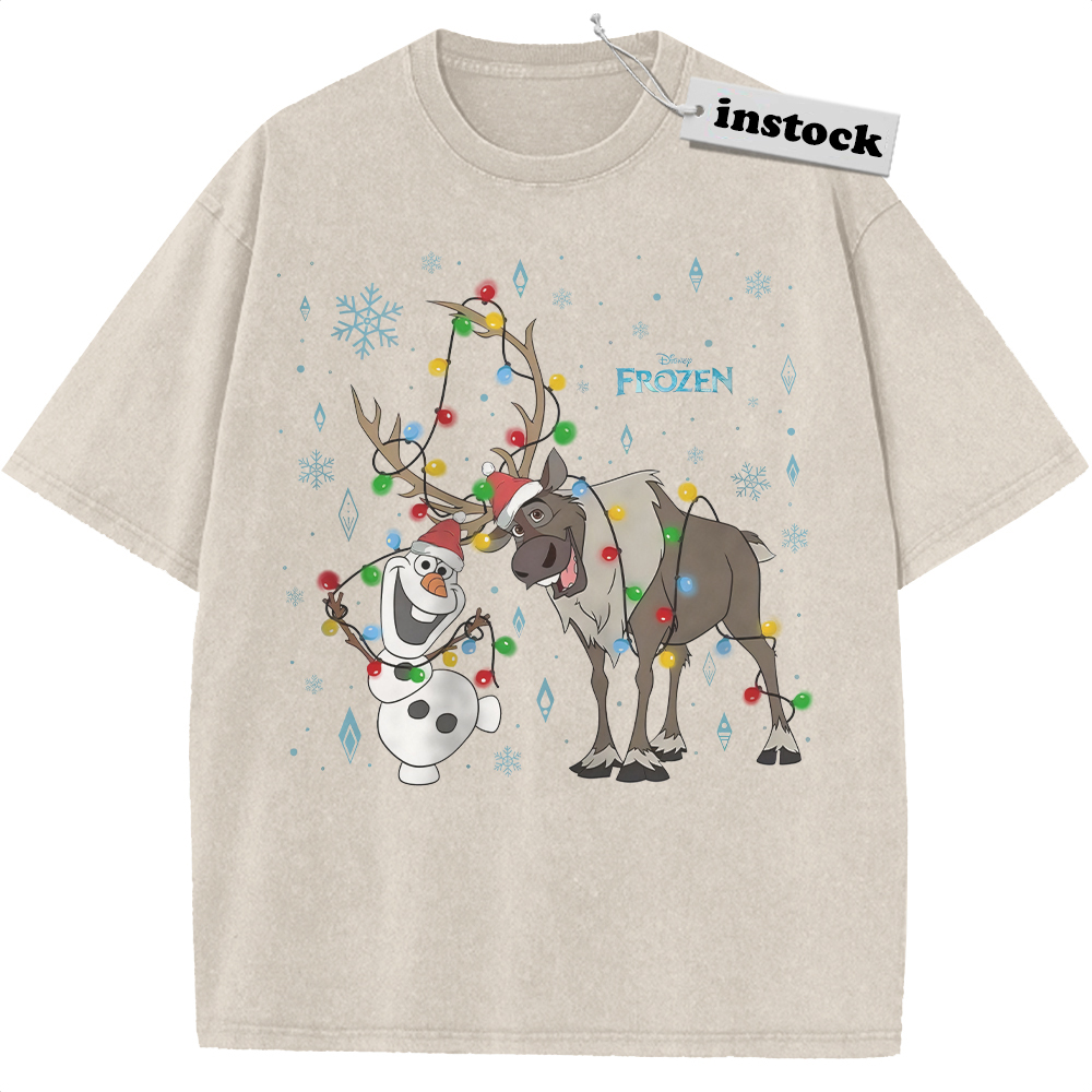 Olaf Shirt, Sven Shirt, Frozen Shirt, Animated Shirt, Vintage Tee