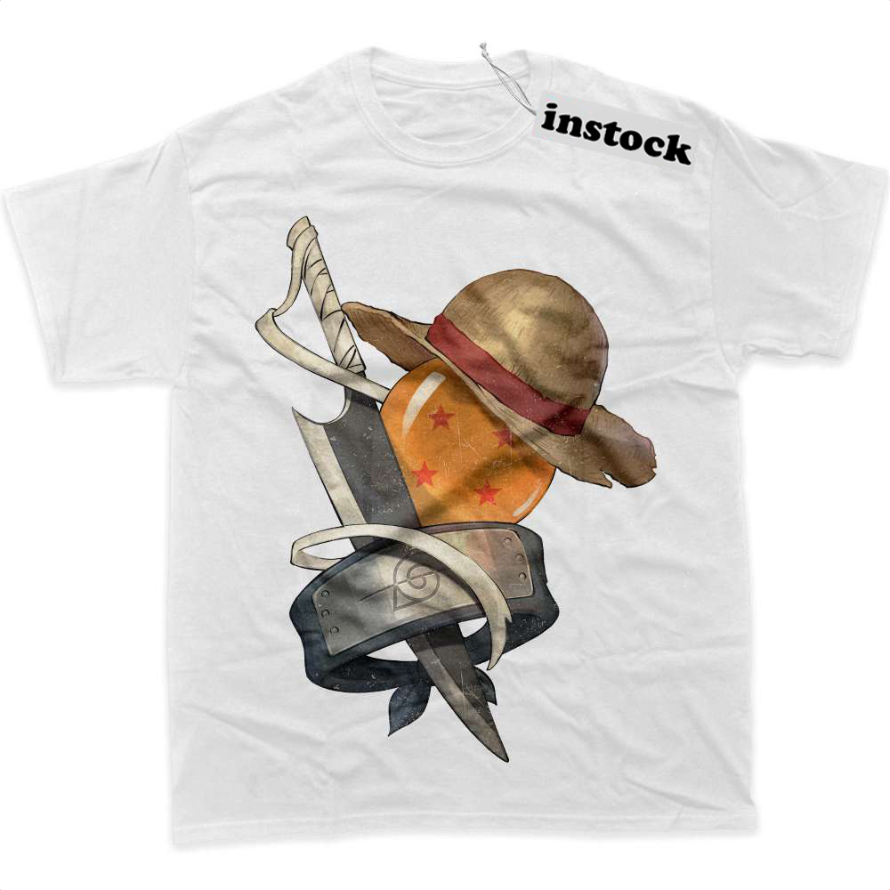 One Piece Shirt, Naruto Shirt, Dragon Ball Z Shirt, Bleach Shirt, Anime Shirt, graphic T-Shirt