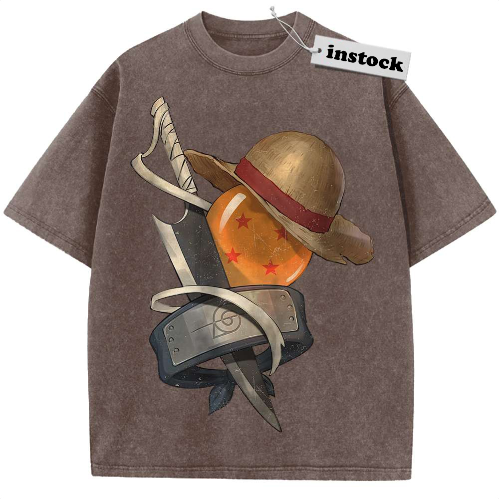 One Piece Shirt, Naruto Shirt, Dragon Ball Z Shirt, Bleach Shirt, Anime Shirt, Vintage T-Shirt