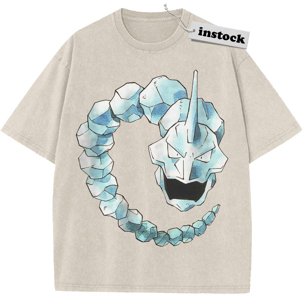 Onix Shirt, Pokemon shirt, Anime Shirt, Vintage Tee