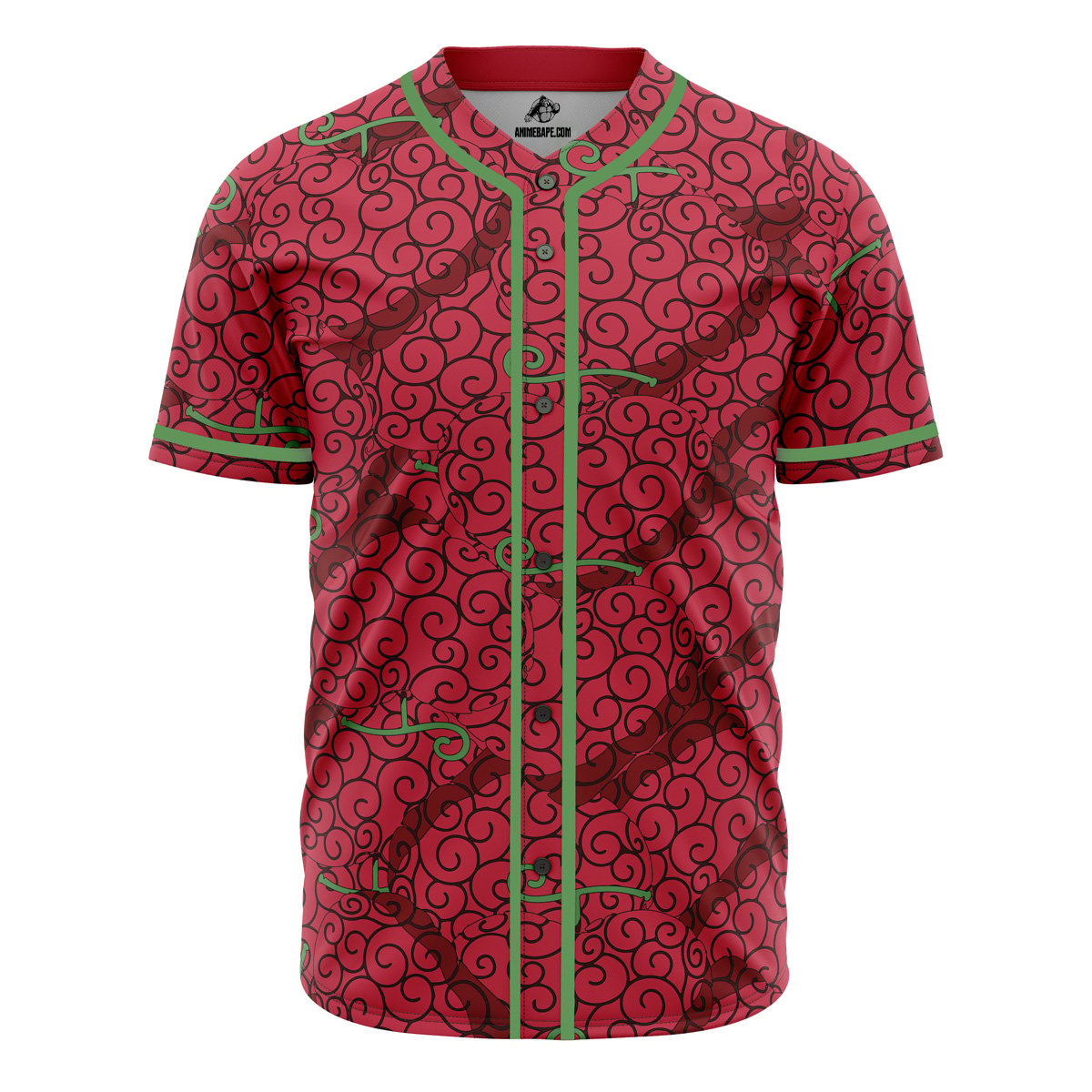Ope Ope No Mi Devil Fruit One Piece Custom Baseball Jersey - Otaku Hall