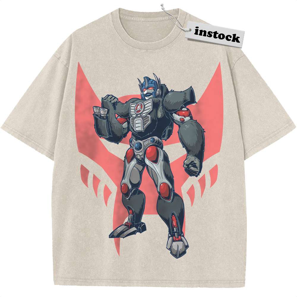 Optimus Primal Shirt, Beast Wars: Transformers Shirt, Movie Shirt, Vintage Tee