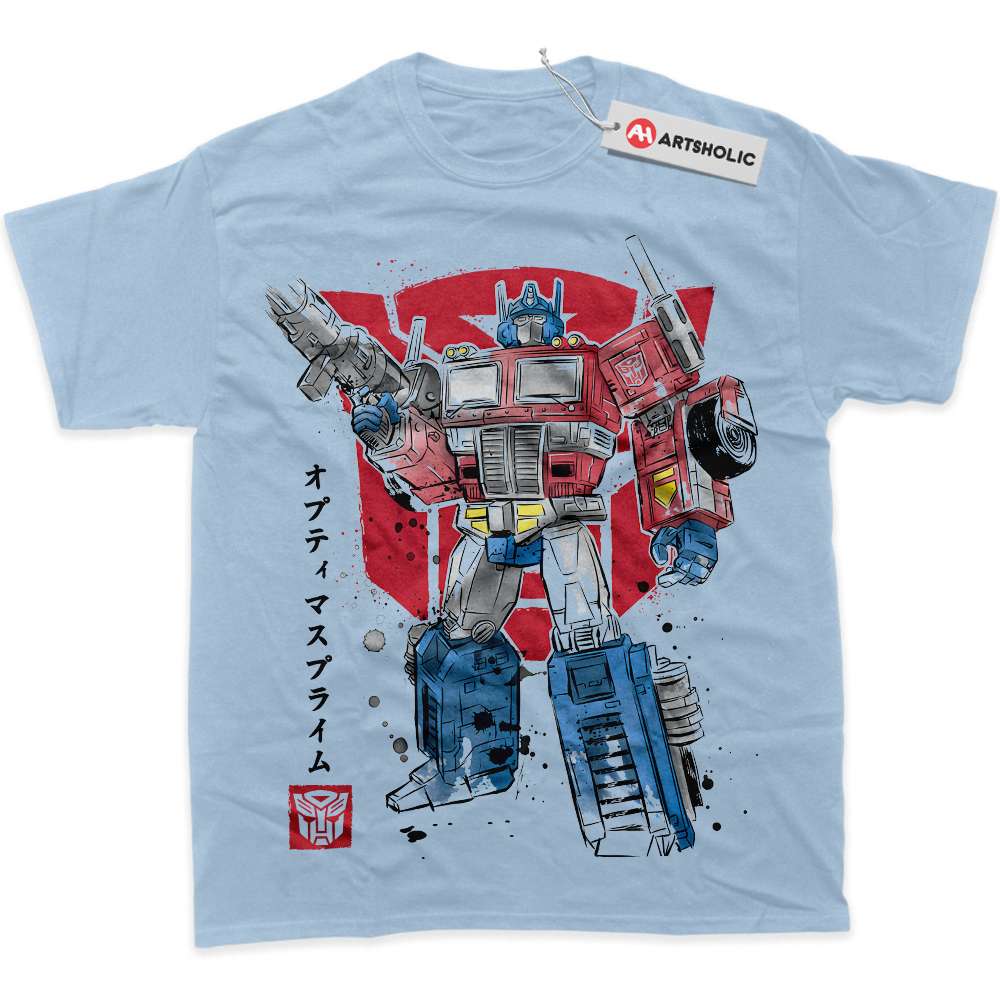 Alternative view of Optimus Prime Shirt, Transformers Shirt, Movie Shirt, Graphic Tee