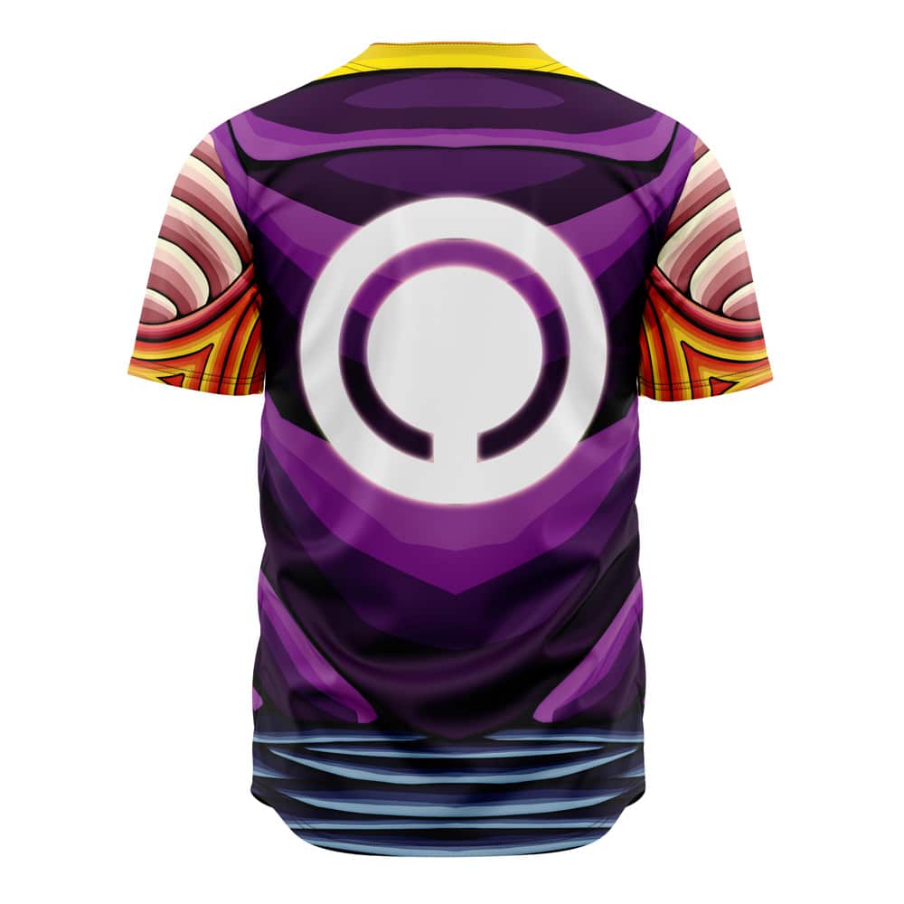 Alternative view of Orange Piccolo 3D Skin Cosplay Dragon Ball Z Super Hero Baseball Jersey