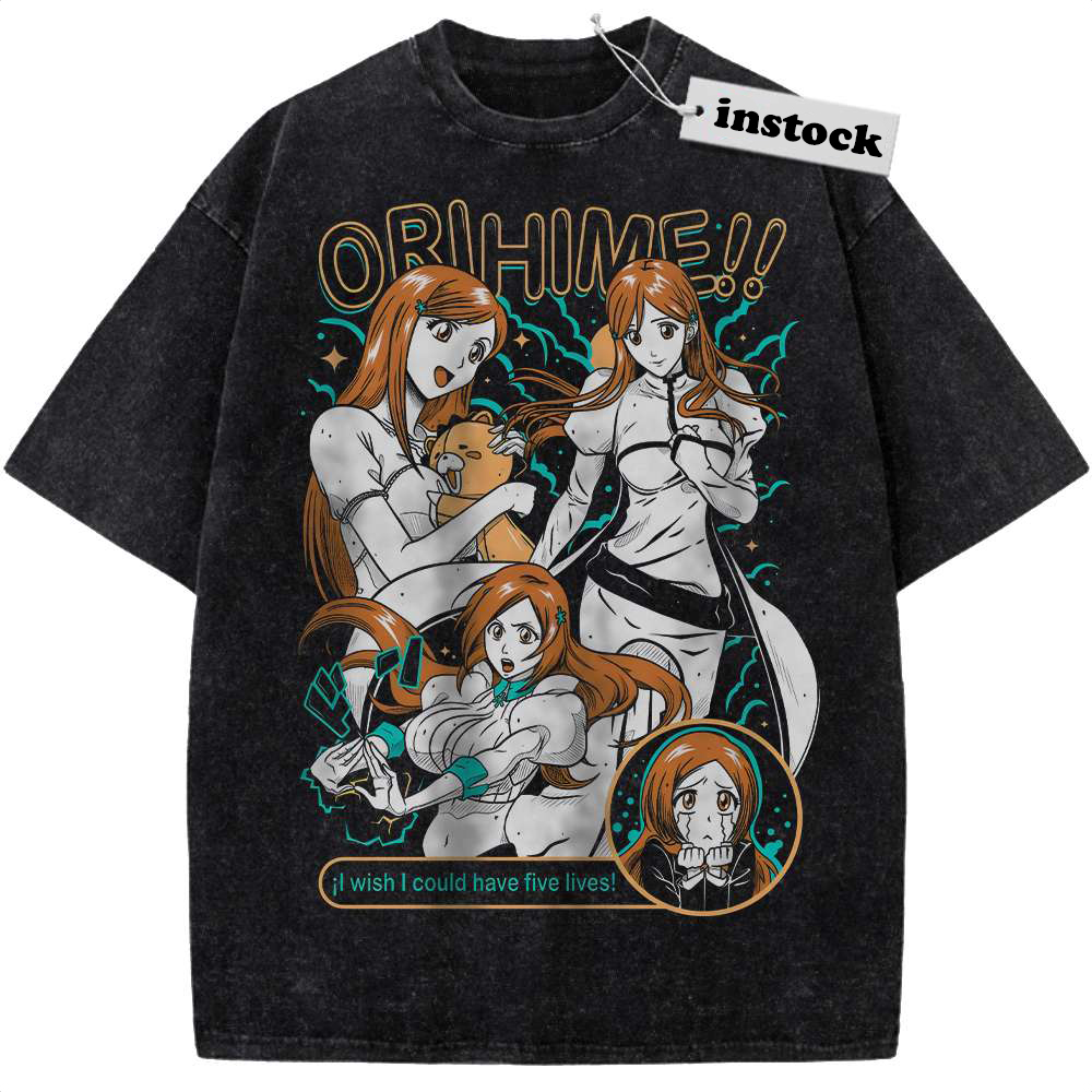 Orihime Inoue Shirt, Bleach Shirt, Anime Shirt, Vintage Tee