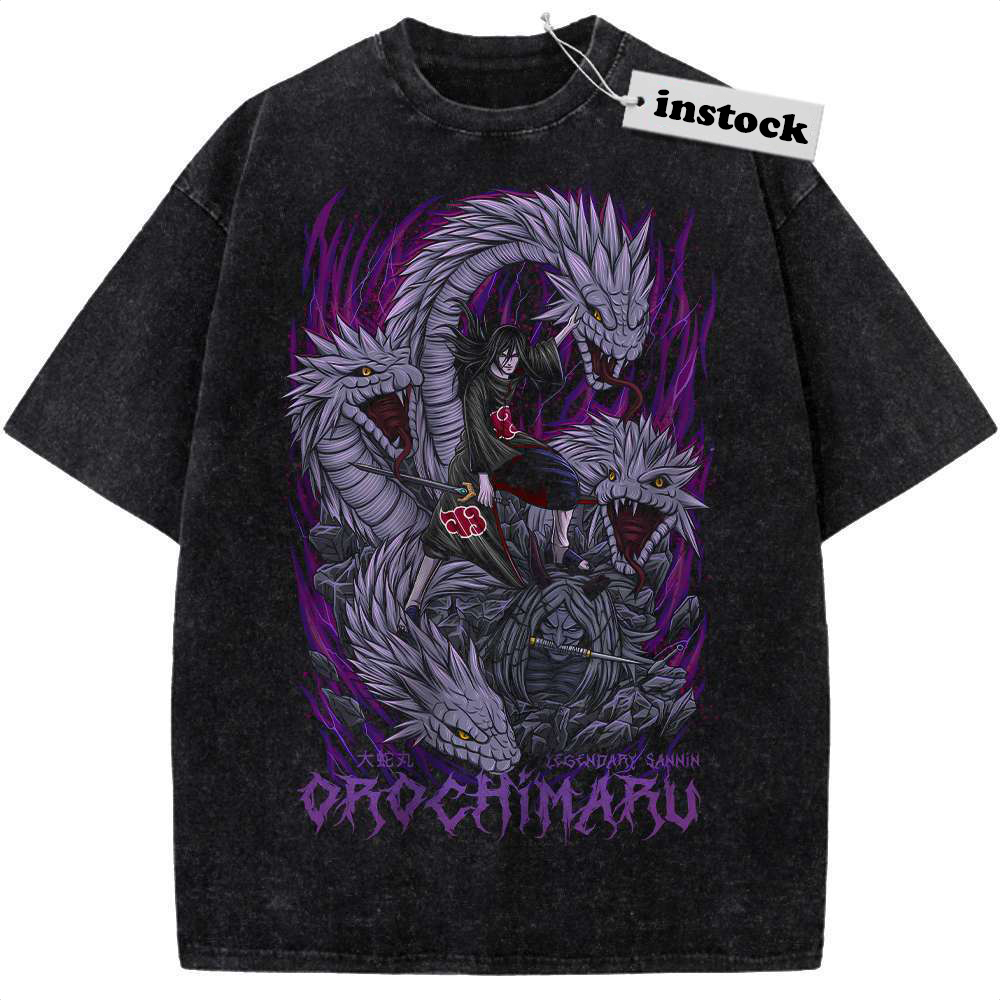 Orochimaru Shirt, Naruto Shirt, Anime Shirt, Vintage Tee