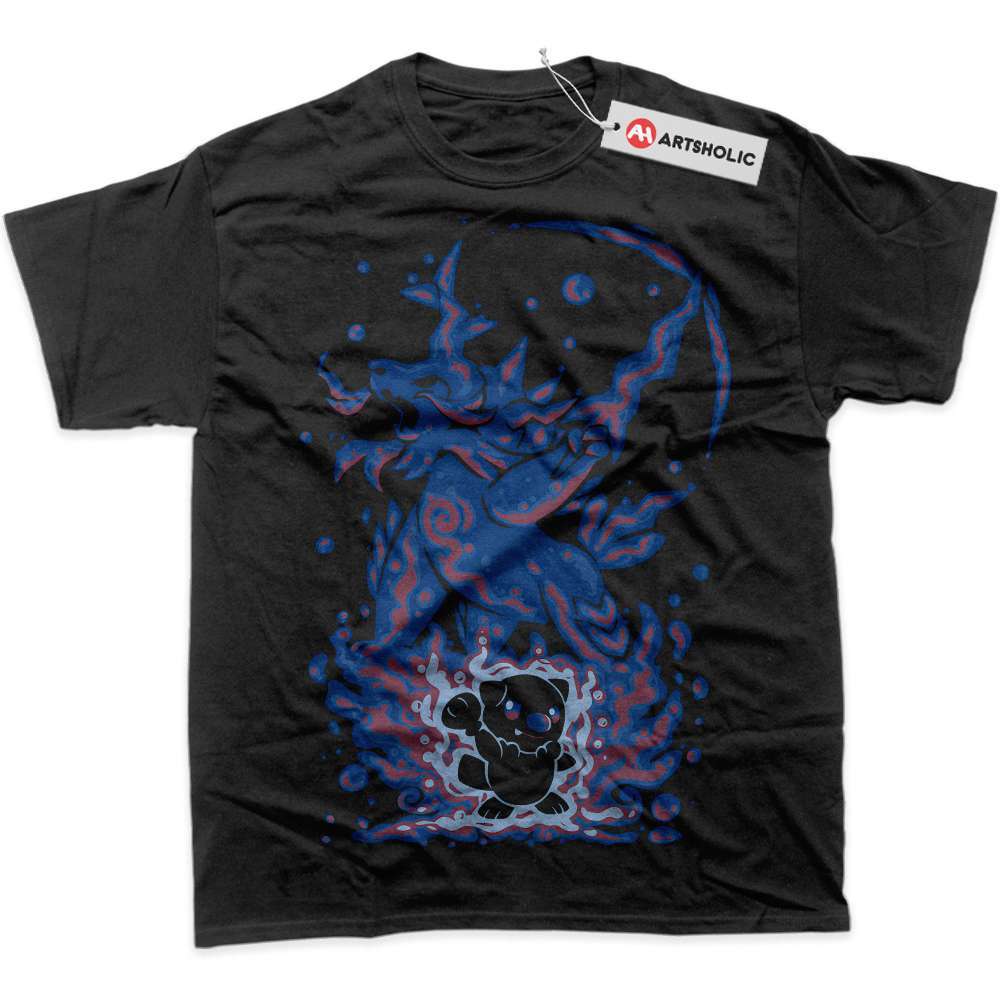 Oshawott vs Samurott Shirt, Pokemon Shirt, Anime Shirt, Graphic T-Shirt
