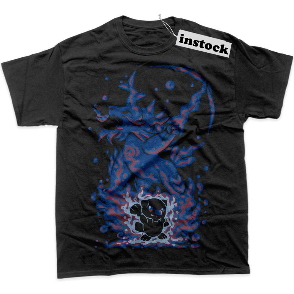 Oshawott vs Samurott Shirt, Pokemon Shirt, Anime Shirt, Graphic T-Shirt