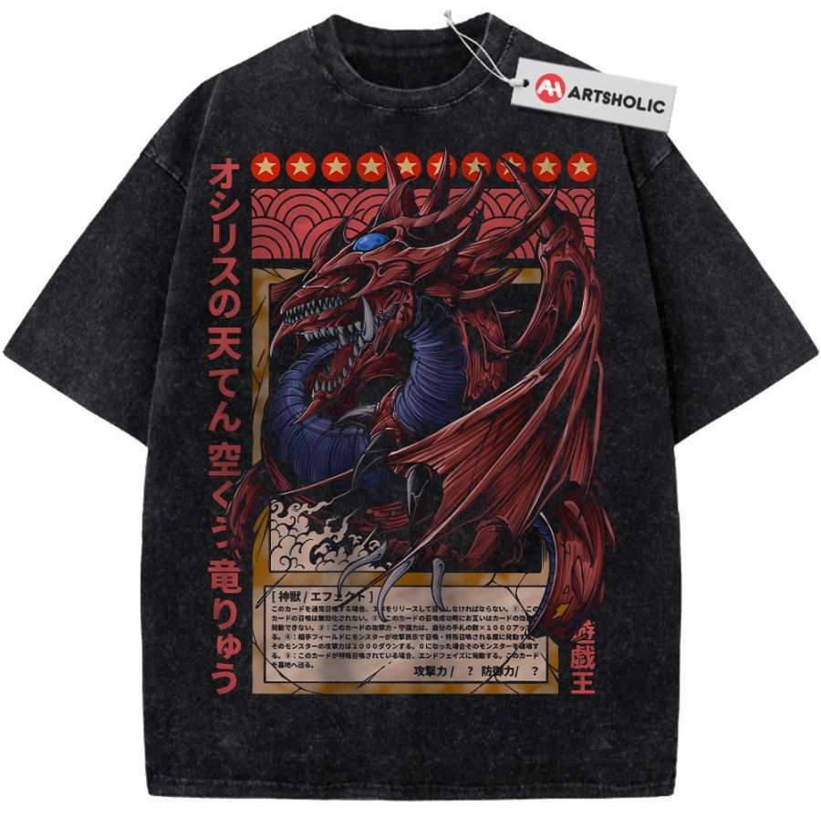 Alternative view of Osiris Shirt, Anime Shirt, Vintage T-Shirt
