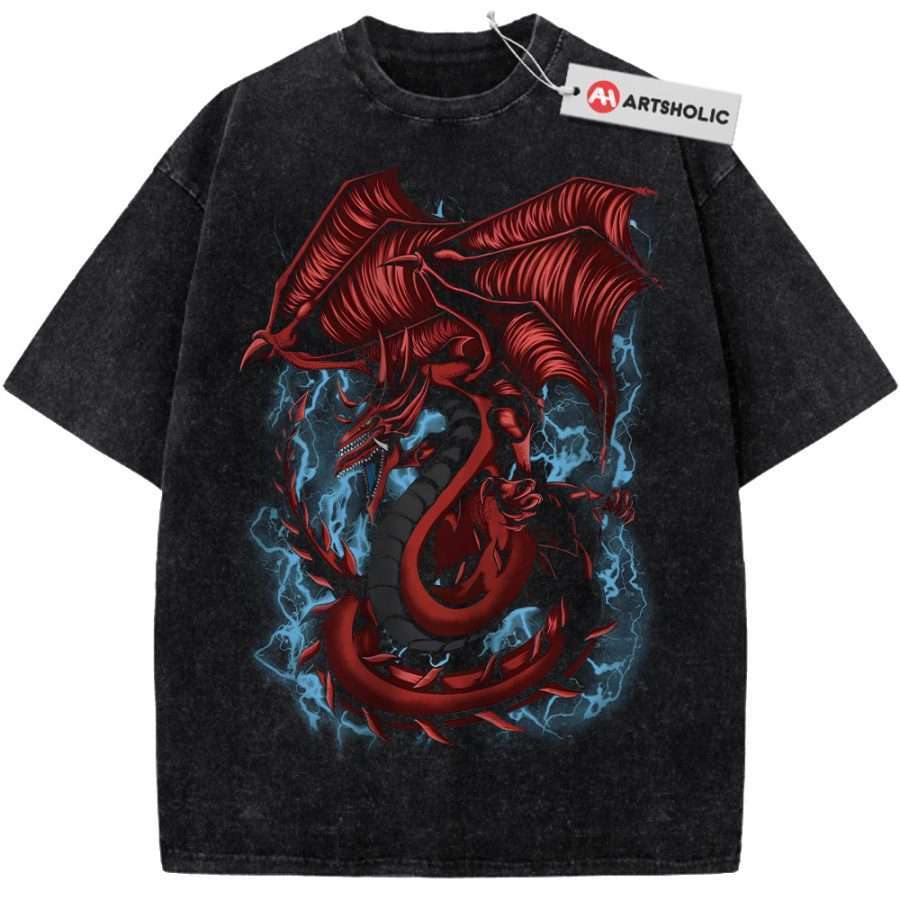 Alternative view of Osiris: Slifer the Sky Dragon Shirt, Anime Shirt, Vintage T-Shirt