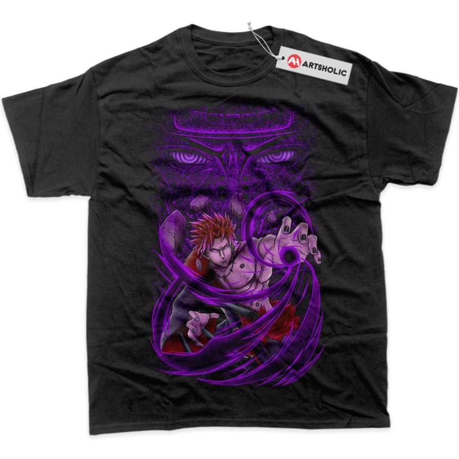 Alternative view of Pain - Nagato Uzumaki Shirt, Naruto Shirt, Anime Shirt, Graphic T-Shirt