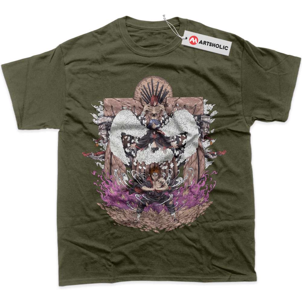 Alternative view of Pain - Nagato Uzumaki Shirt, Naruto Shirt, Anime Shirt, Graphic Tee
