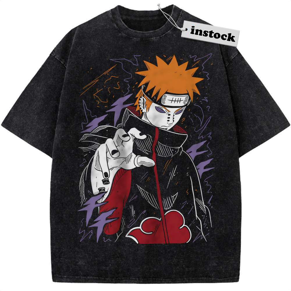 Pain - Nagato Uzumaki Shirt, Naruto Shirt, Anime Shirt, Vintage T-Shirt