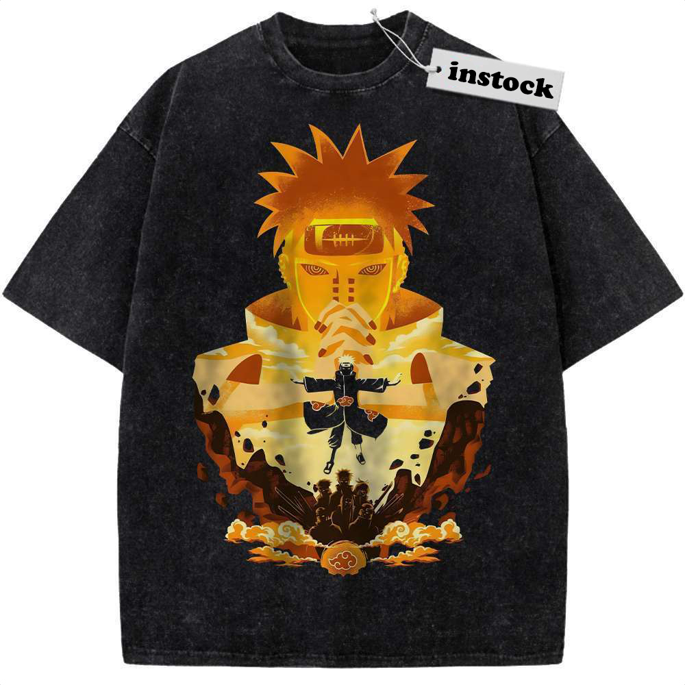 Pain - Nagato Uzumaki Shirt, Naruto Shirt, Anime Shirt, Vintage Tee