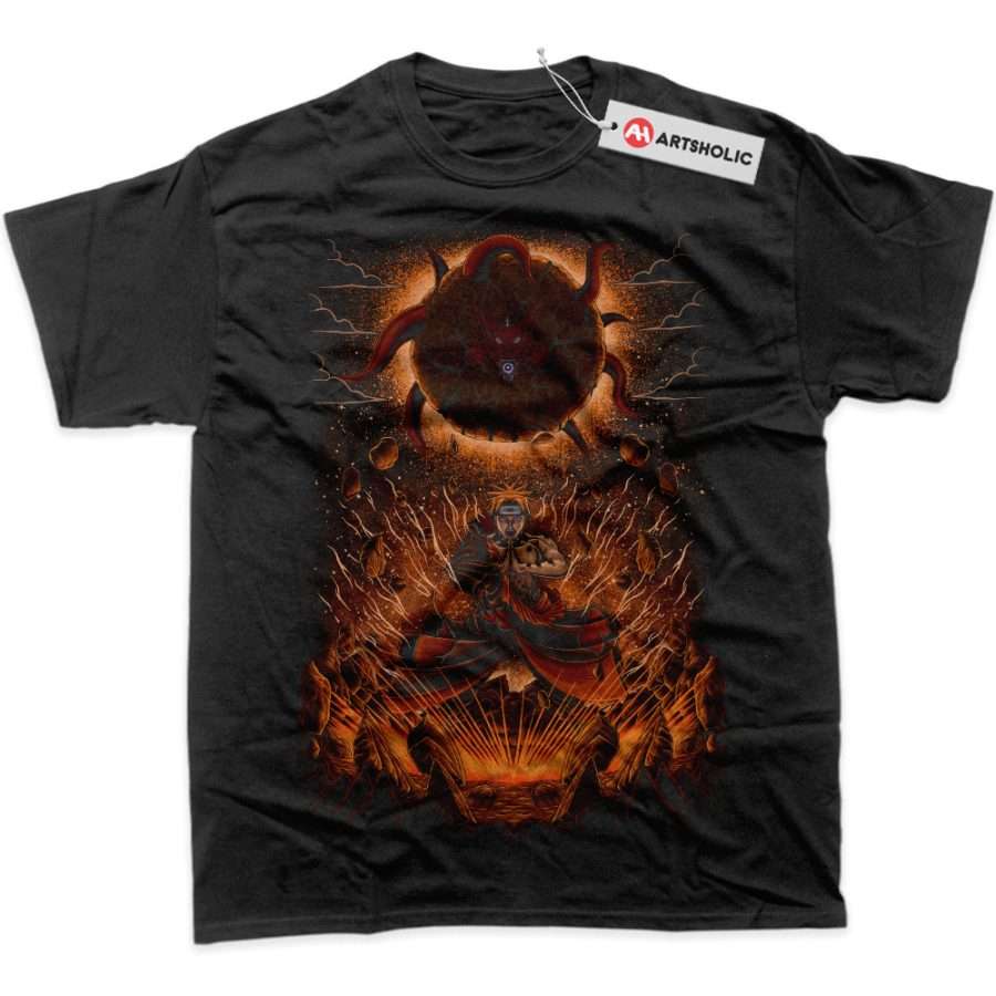 Alternative view of Pain Shirt, Nagato Uzumaki Shirt, Naruto Shirt, Anime Shirt, Graphic T-Shirt