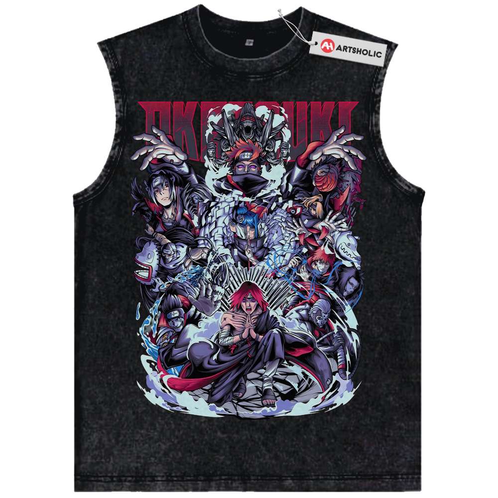 Pain Tank Top, Nagato Uzumaki Tank Top, Naruto Tank Top, Anime Tank Top, Vintage Tank Top