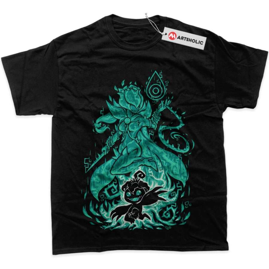 Alternative view of Palmon Shirt, Digimon Adventure Shirt, Anime Shirt, Graphic Tee