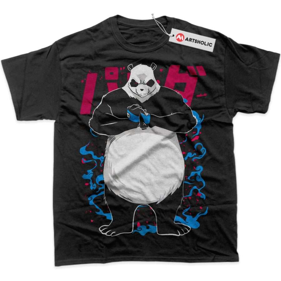 Alternative view of Panda Shirt, Jujutsu Kaisen Shirt, Anime Shirt, Graphic T-Shirt