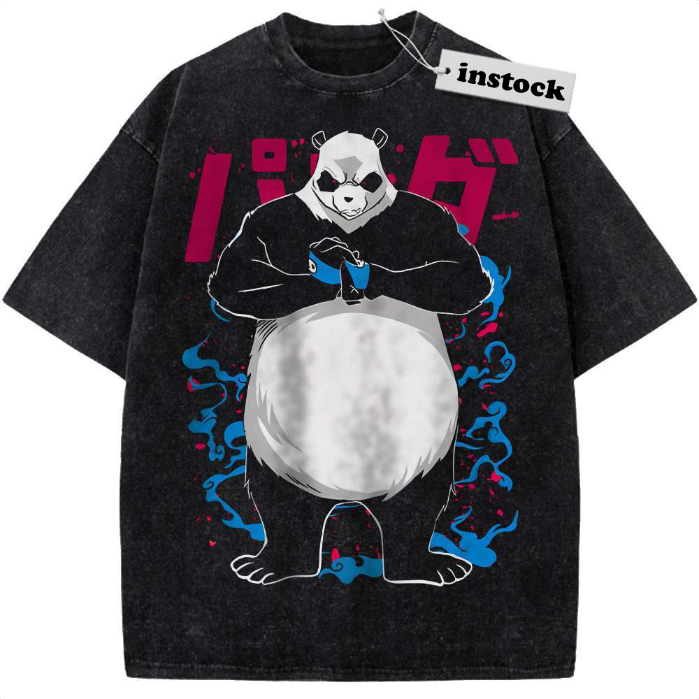 Panda Shirt, Jujutsu Kaisen Shirt, Anime Shirt, Vintage T-Shirt