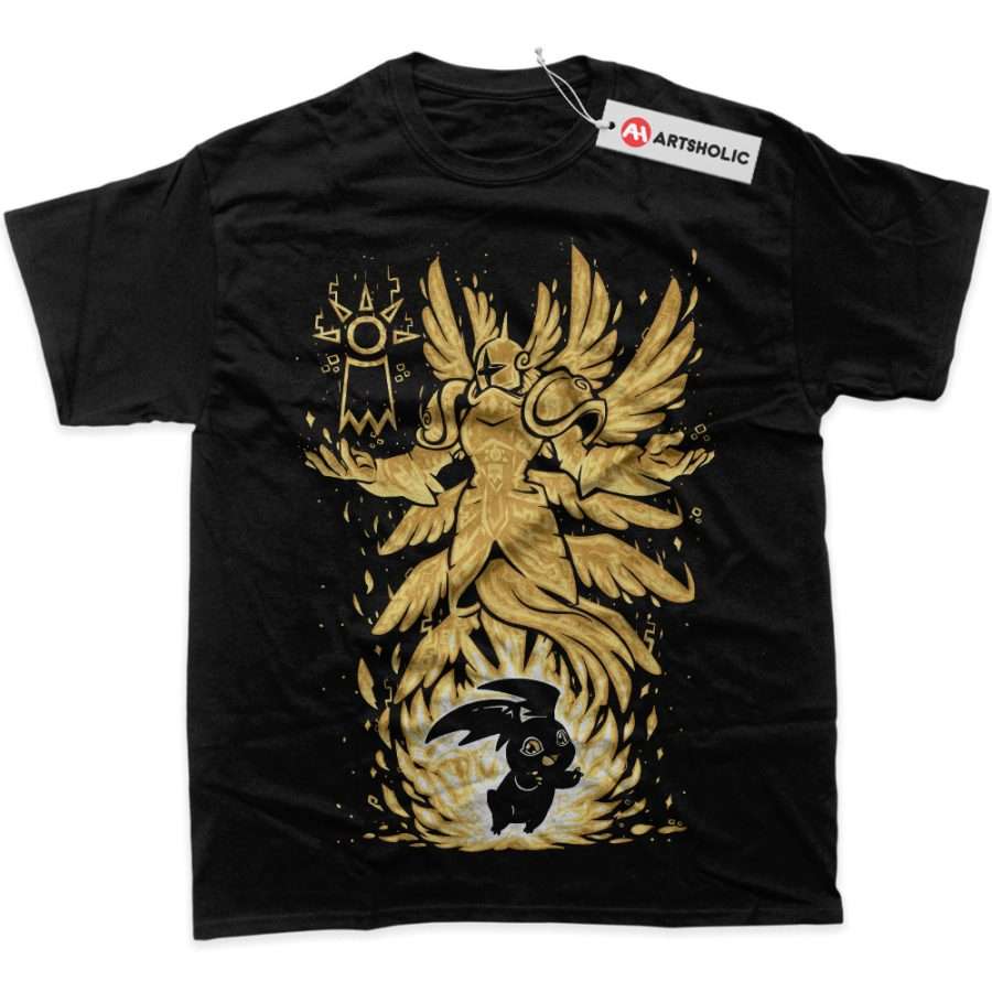 Alternative view of Patamon Shirt, Digimon Adventure Shirt, Anime Shirt, Graphic Tee