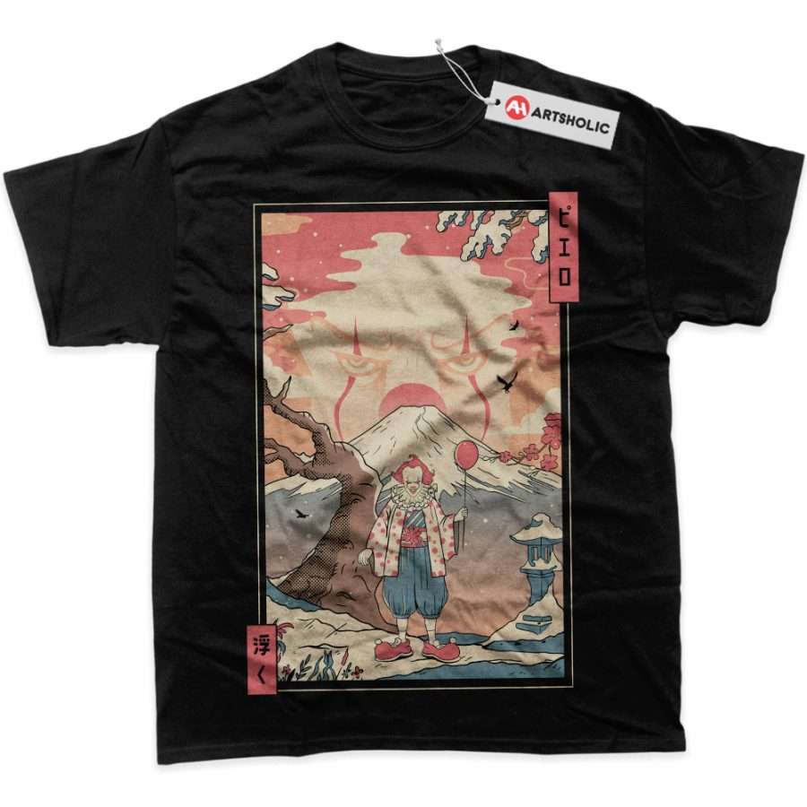 Alternative view of Pennywise Shirt, IT Shirt, Halloween Shirt, Horror Shirt, Graphic T-Shirt