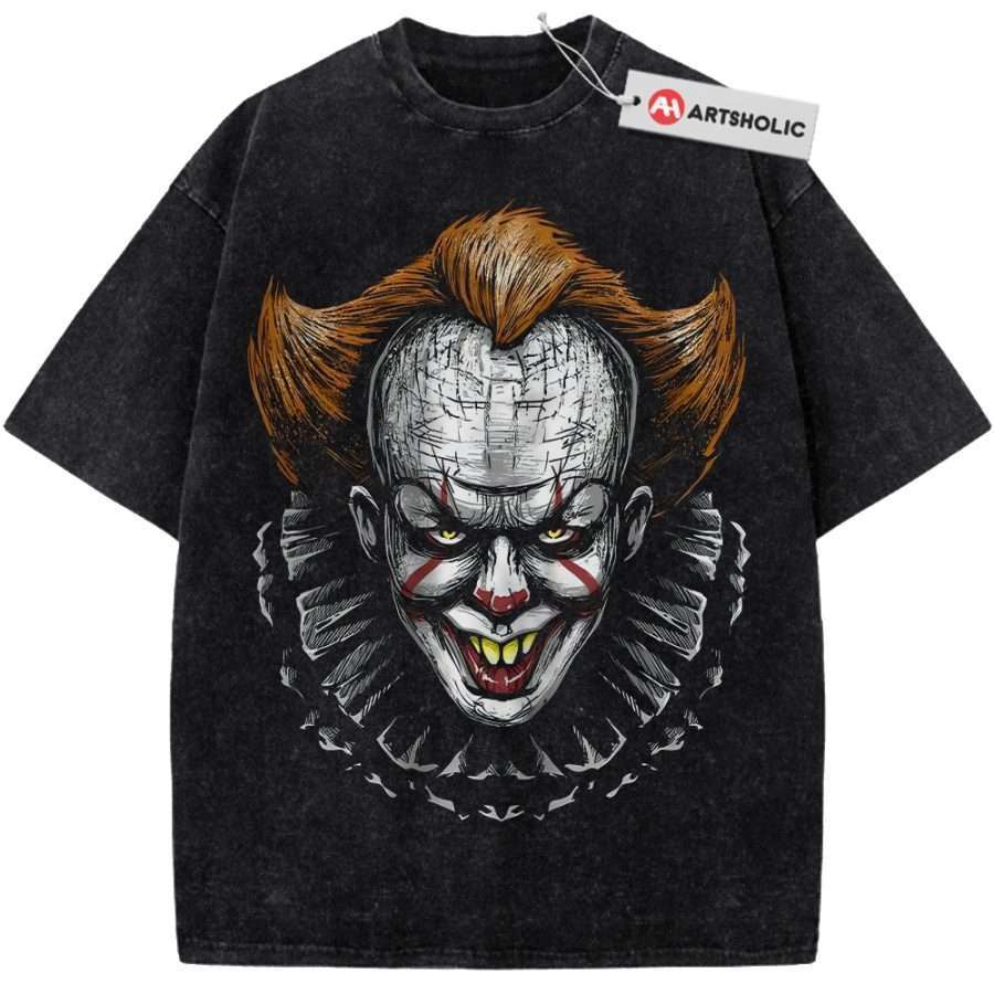 Alternative view of Pennywise Shirt, IT Shirt, Halloween Shirt, Horror Shirt, Vintage T-Shirt