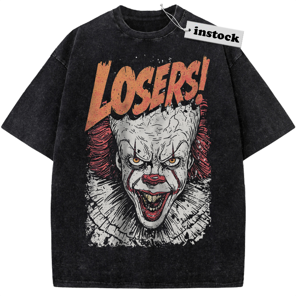 Pennywise Shirt, IT Shirt, Halloween Shirt, Horror Shirt, Vintage T-Shirt